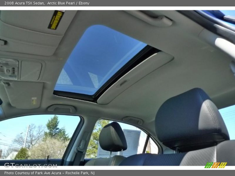 Sunroof of 2008 TSX Sedan