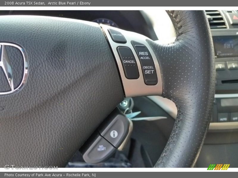 Controls of 2008 TSX Sedan