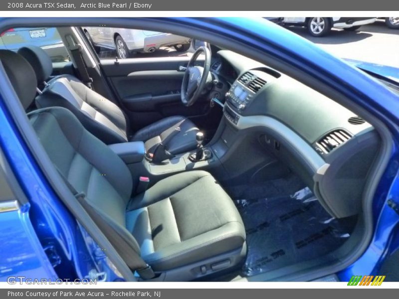  2008 TSX Sedan Ebony Interior