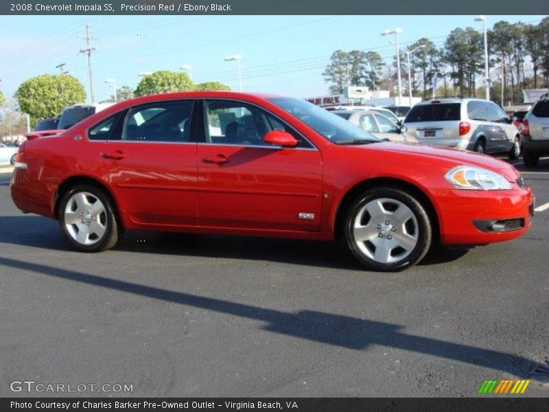 Precision Red / Ebony Black 2008 Chevrolet Impala SS