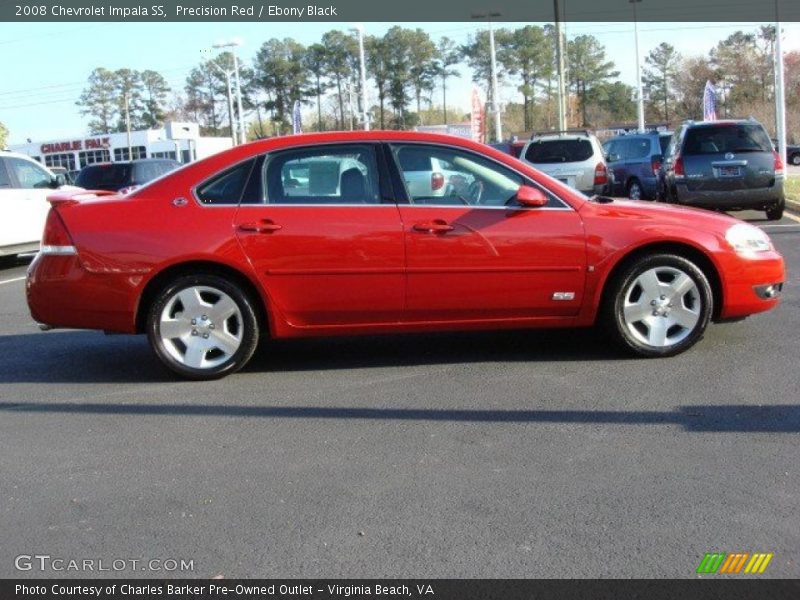 Precision Red / Ebony Black 2008 Chevrolet Impala SS