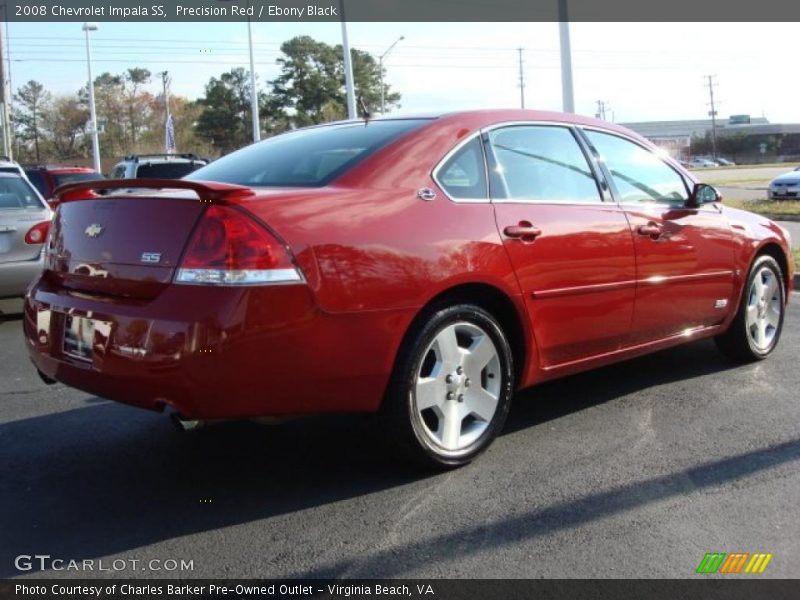 Precision Red / Ebony Black 2008 Chevrolet Impala SS