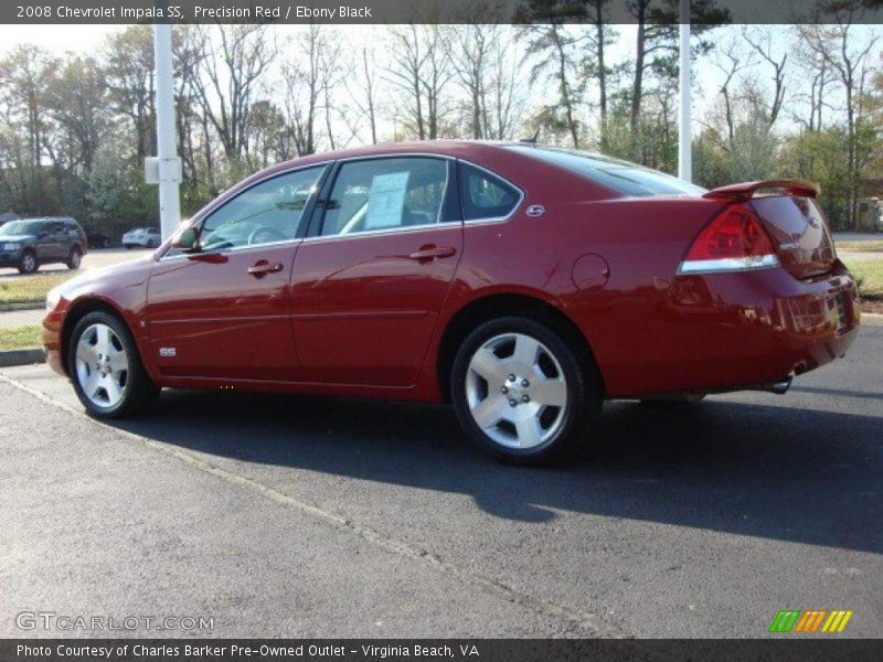 Precision Red / Ebony Black 2008 Chevrolet Impala SS