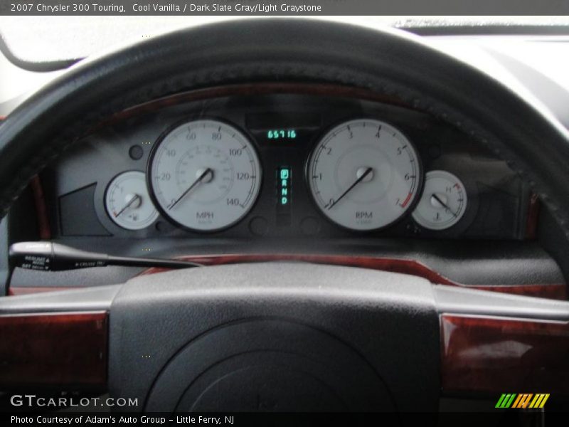 Cool Vanilla / Dark Slate Gray/Light Graystone 2007 Chrysler 300 Touring
