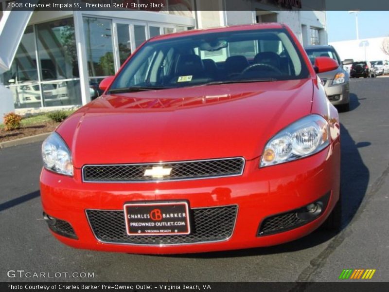 Precision Red / Ebony Black 2008 Chevrolet Impala SS