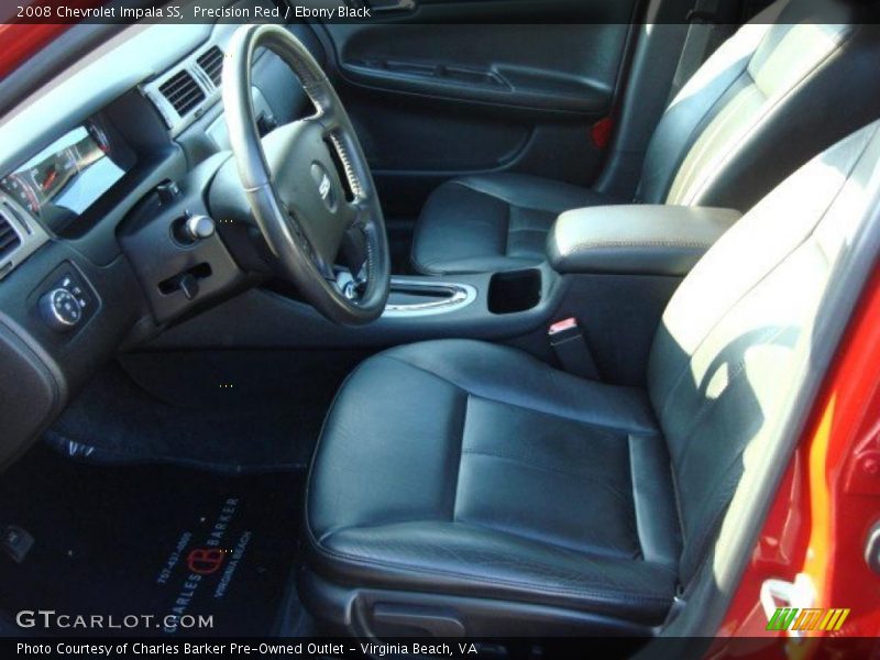 Precision Red / Ebony Black 2008 Chevrolet Impala SS