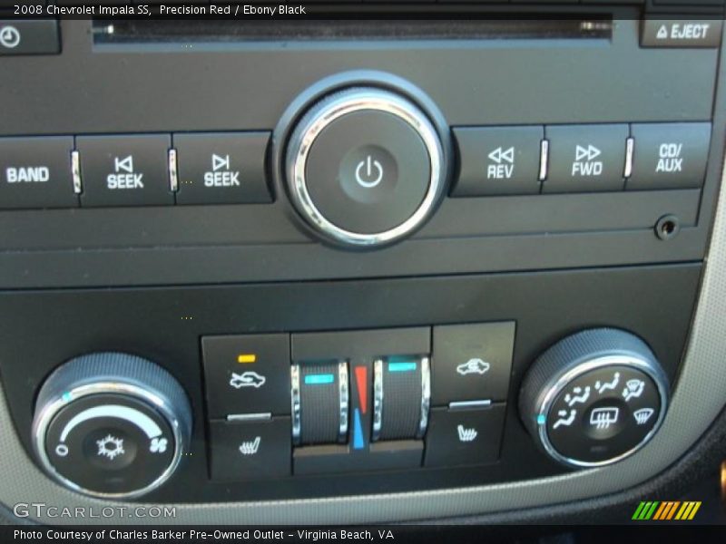Precision Red / Ebony Black 2008 Chevrolet Impala SS