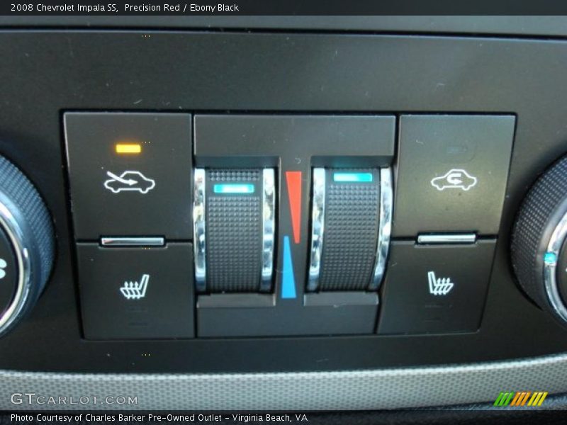 Precision Red / Ebony Black 2008 Chevrolet Impala SS