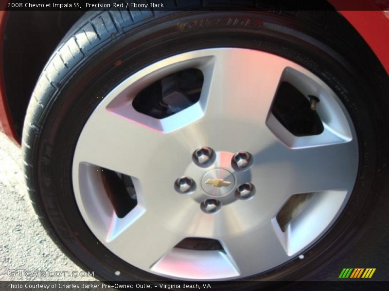 Precision Red / Ebony Black 2008 Chevrolet Impala SS