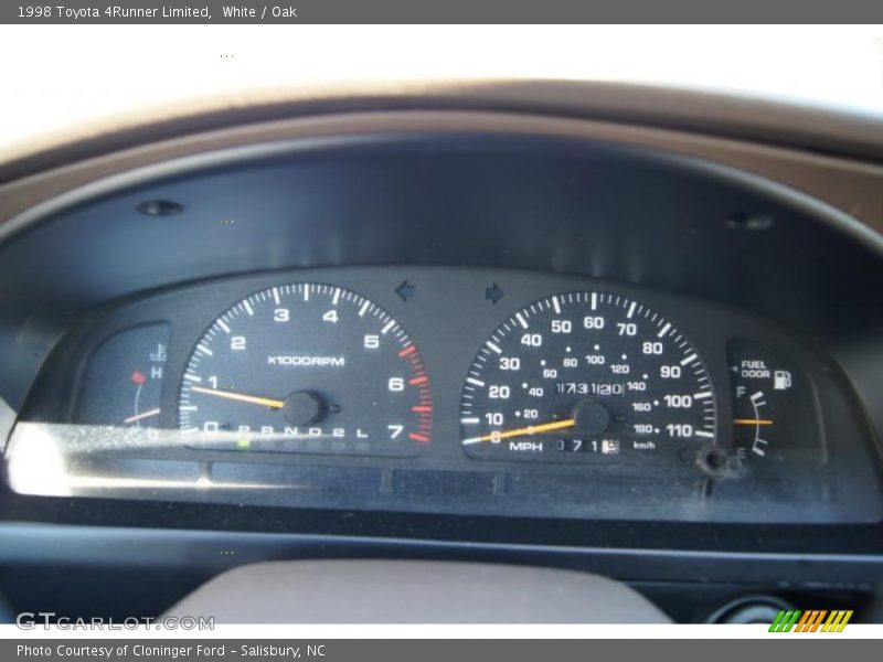  1998 4Runner Limited Limited Gauges