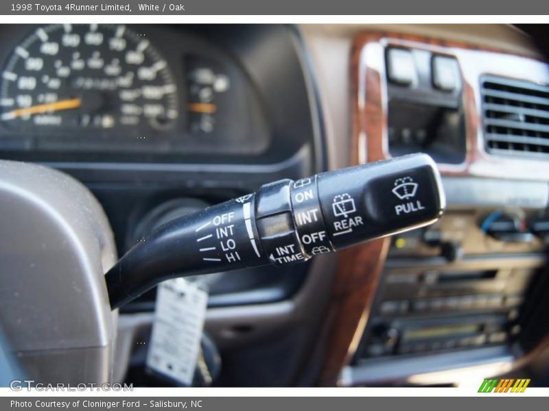 Controls of 1998 4Runner Limited