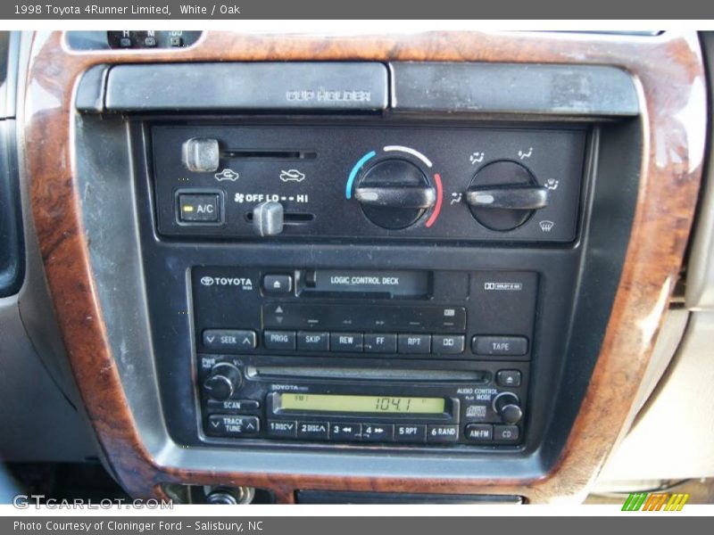 Controls of 1998 4Runner Limited