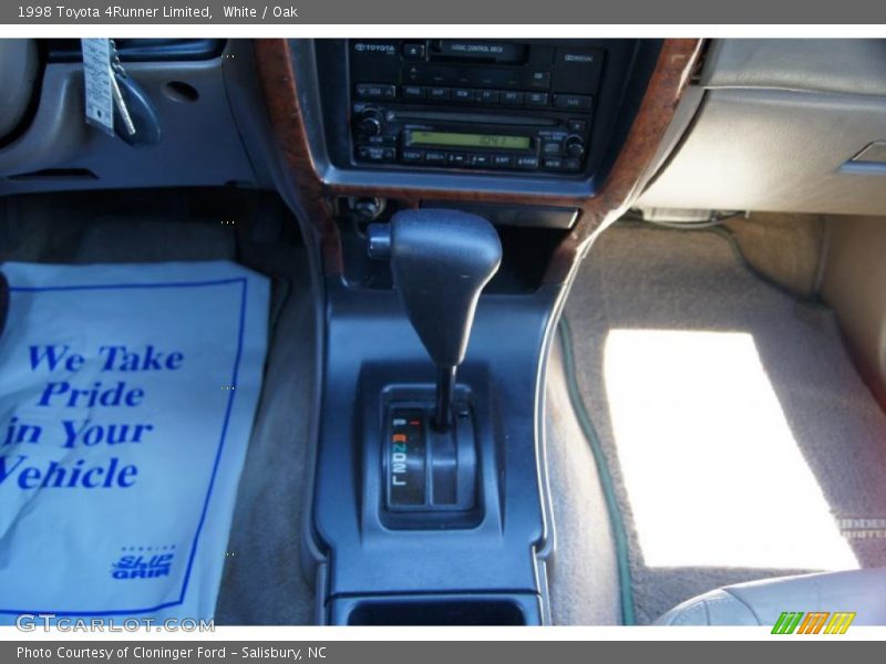  1998 4Runner Limited 4 Speed Automatic Shifter