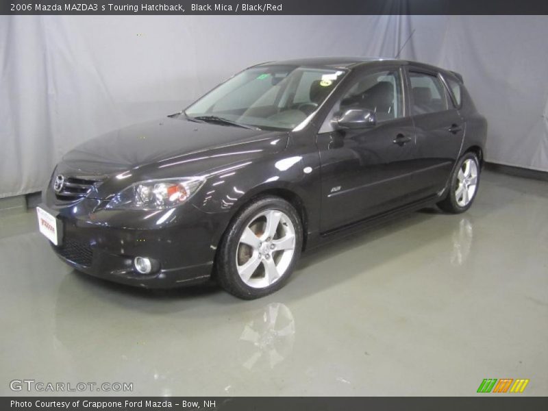 Black Mica / Black/Red 2006 Mazda MAZDA3 s Touring Hatchback