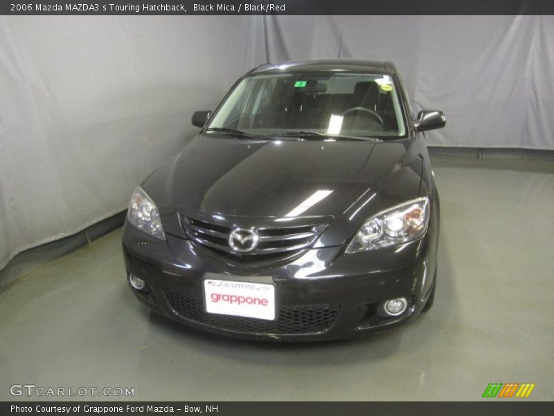 Black Mica / Black/Red 2006 Mazda MAZDA3 s Touring Hatchback