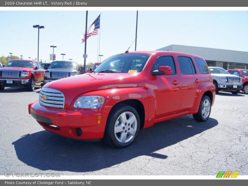 Victory Red / Ebony 2009 Chevrolet HHR LT