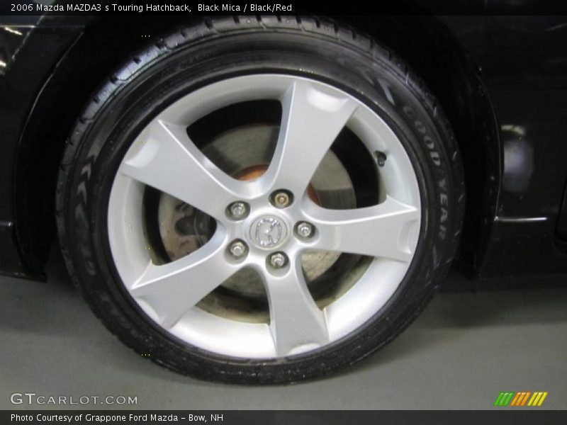 Black Mica / Black/Red 2006 Mazda MAZDA3 s Touring Hatchback