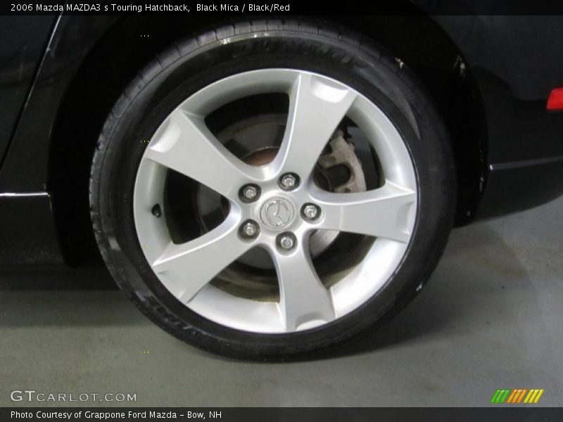 Black Mica / Black/Red 2006 Mazda MAZDA3 s Touring Hatchback