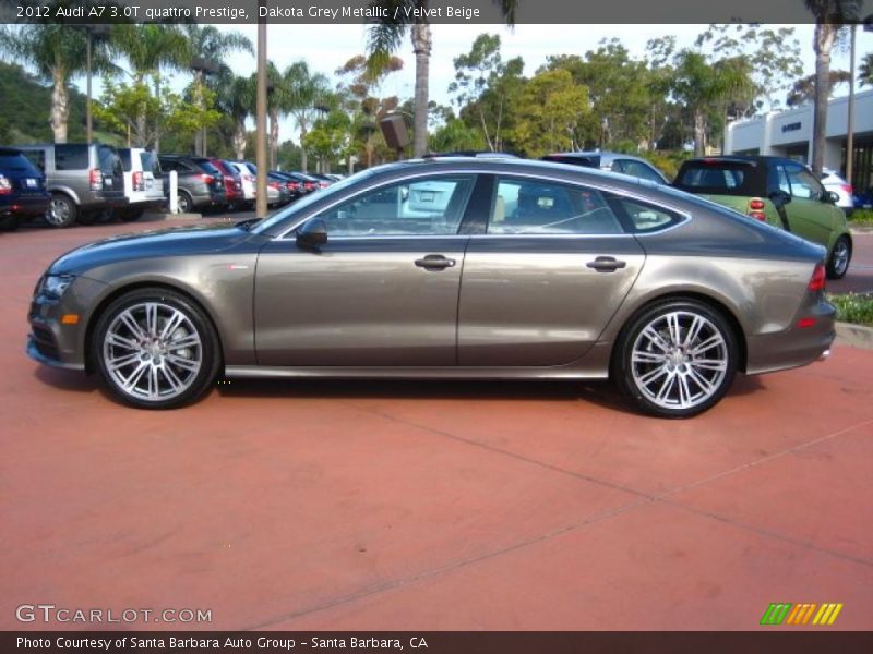  2012 A7 3.0T quattro Prestige Dakota Grey Metallic