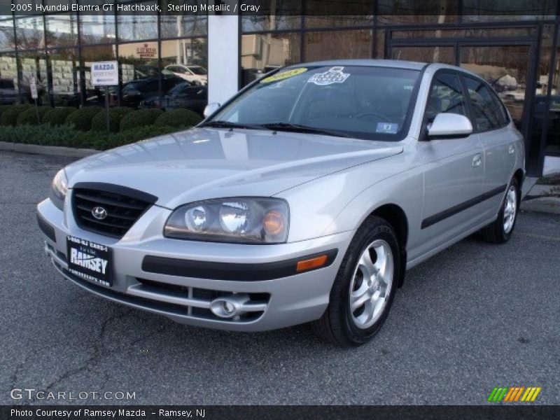 Sterling Metallic / Gray 2005 Hyundai Elantra GT Hatchback