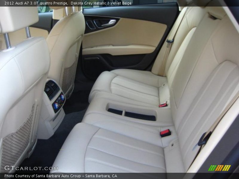  2012 A7 3.0T quattro Prestige Velvet Beige Interior