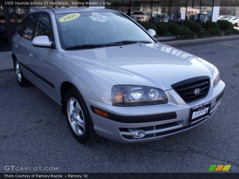 Sterling Metallic / Gray 2005 Hyundai Elantra GT Hatchback