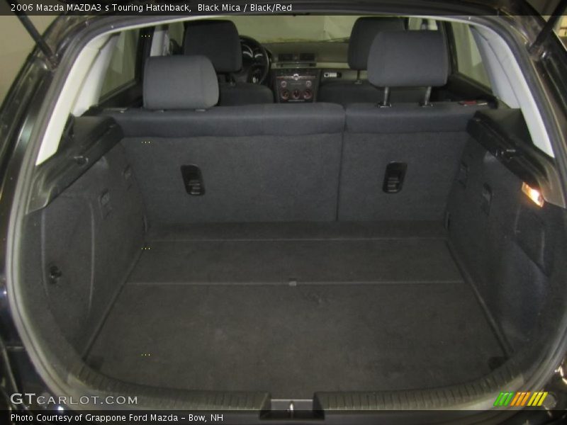Black Mica / Black/Red 2006 Mazda MAZDA3 s Touring Hatchback
