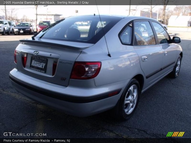 Sterling Metallic / Gray 2005 Hyundai Elantra GT Hatchback