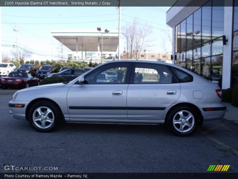 Sterling Metallic / Gray 2005 Hyundai Elantra GT Hatchback