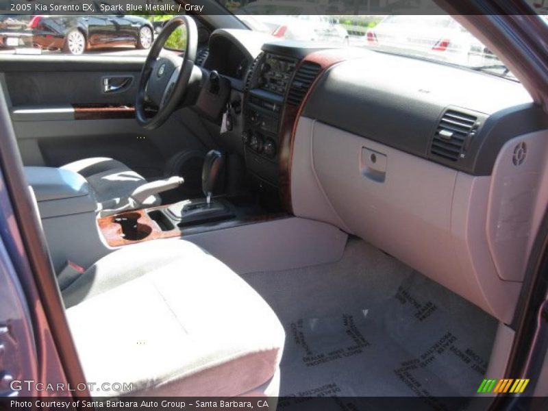 Spark Blue Metallic / Gray 2005 Kia Sorento EX
