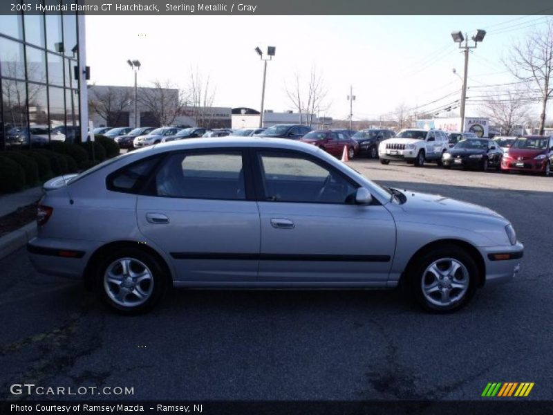 Sterling Metallic / Gray 2005 Hyundai Elantra GT Hatchback