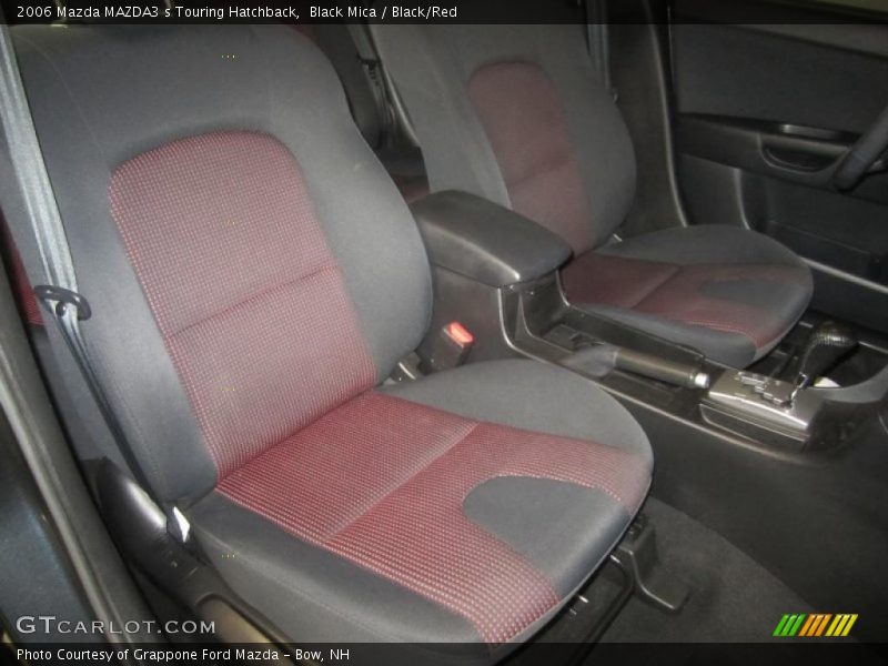 Black Mica / Black/Red 2006 Mazda MAZDA3 s Touring Hatchback