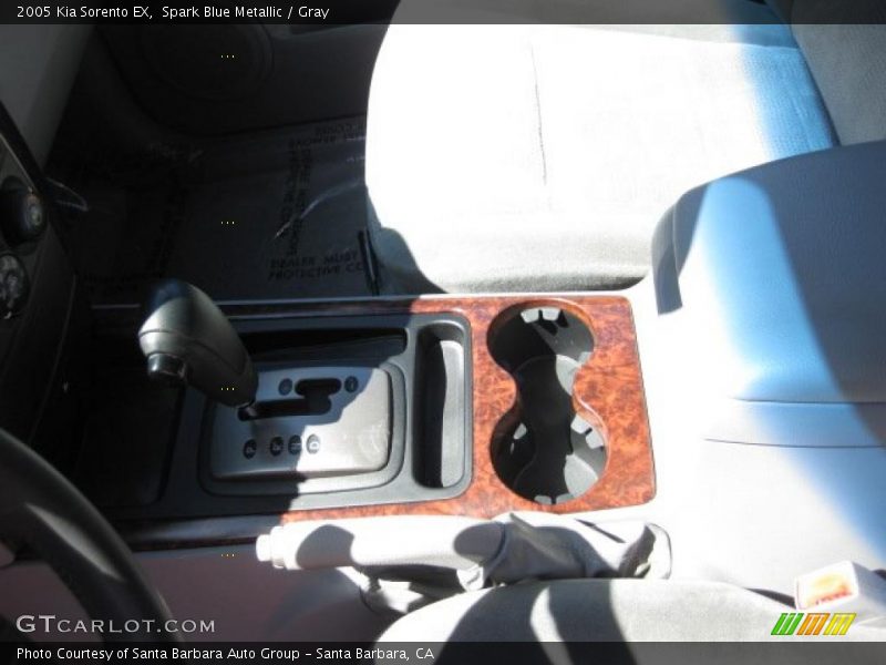 Spark Blue Metallic / Gray 2005 Kia Sorento EX