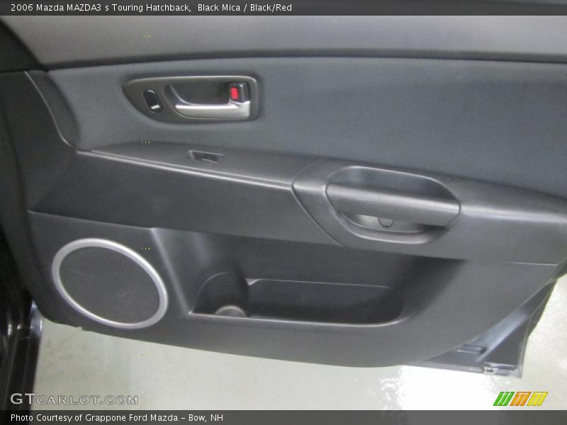 Black Mica / Black/Red 2006 Mazda MAZDA3 s Touring Hatchback