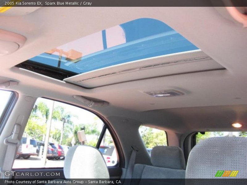Spark Blue Metallic / Gray 2005 Kia Sorento EX