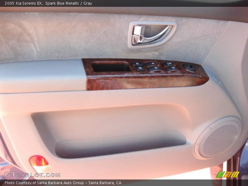 Spark Blue Metallic / Gray 2005 Kia Sorento EX