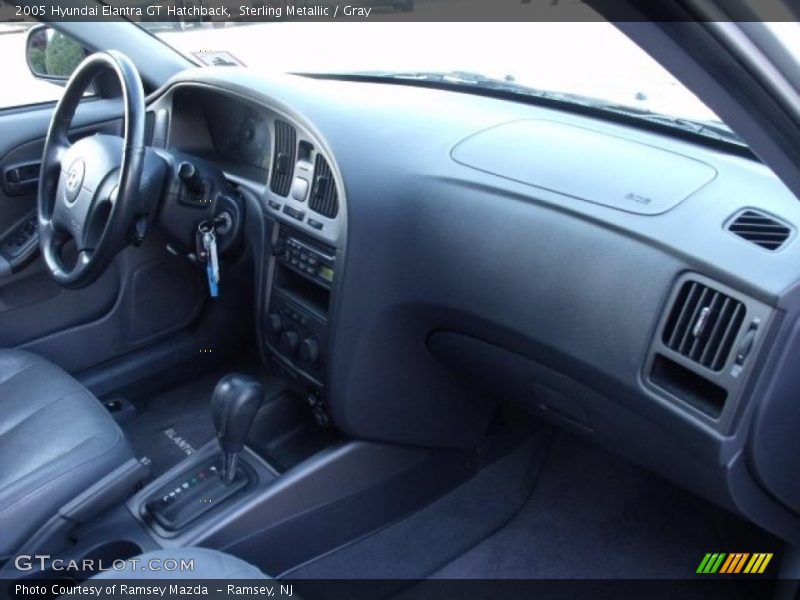 Sterling Metallic / Gray 2005 Hyundai Elantra GT Hatchback