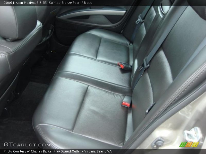  2006 Maxima 3.5 SE Black Interior