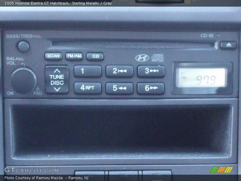 Sterling Metallic / Gray 2005 Hyundai Elantra GT Hatchback