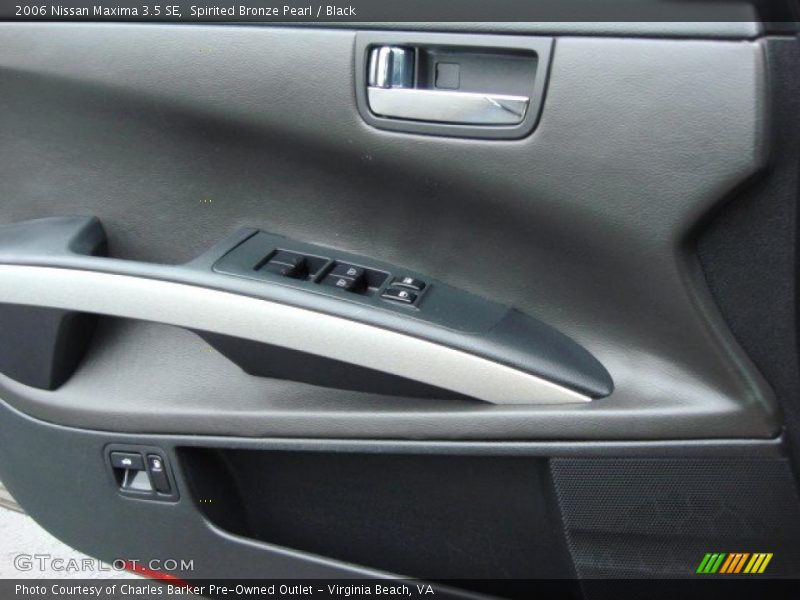 Spirited Bronze Pearl / Black 2006 Nissan Maxima 3.5 SE
