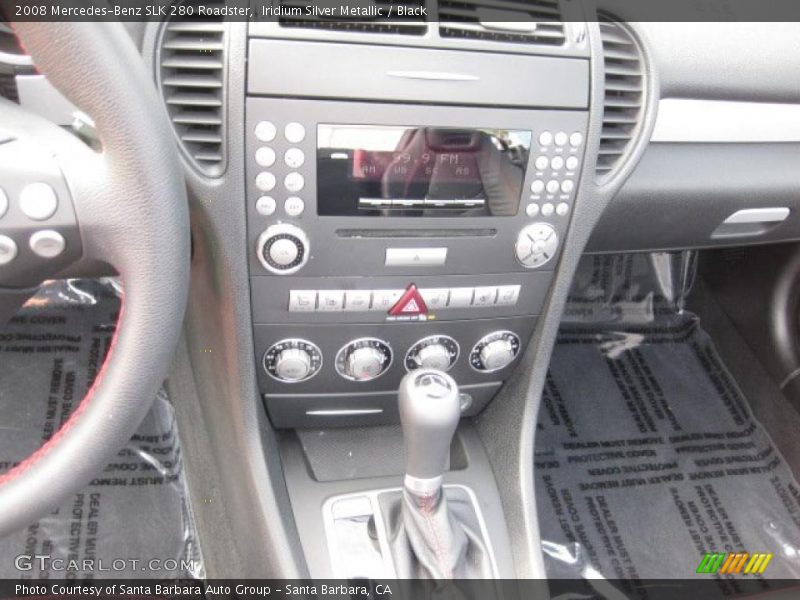 Iridium Silver Metallic / Black 2008 Mercedes-Benz SLK 280 Roadster
