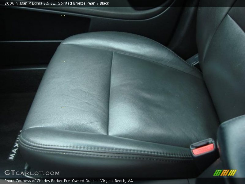 Spirited Bronze Pearl / Black 2006 Nissan Maxima 3.5 SE