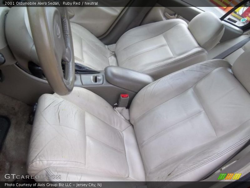 Ruby Red / Neutral 2001 Oldsmobile Alero Sedan