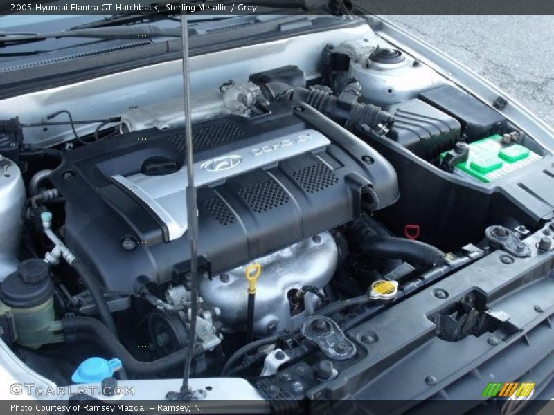Sterling Metallic / Gray 2005 Hyundai Elantra GT Hatchback