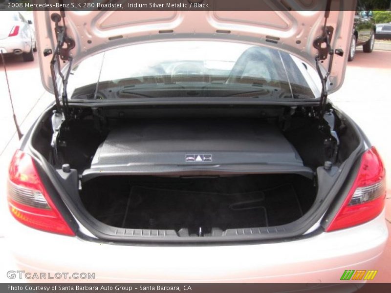 Iridium Silver Metallic / Black 2008 Mercedes-Benz SLK 280 Roadster