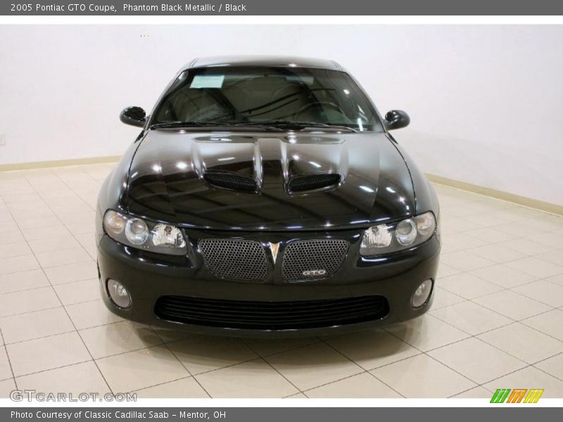 Phantom Black Metallic / Black 2005 Pontiac GTO Coupe