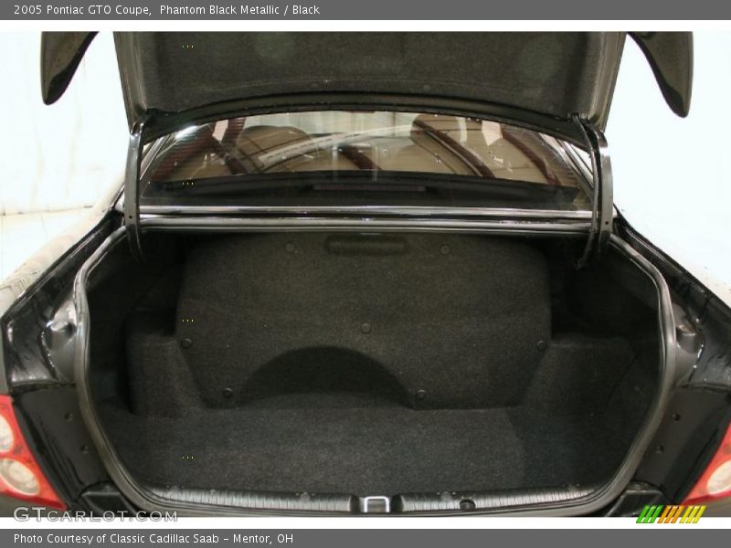 Phantom Black Metallic / Black 2005 Pontiac GTO Coupe