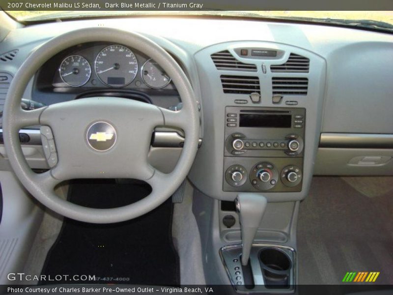 Dashboard of 2007 Malibu LS Sedan