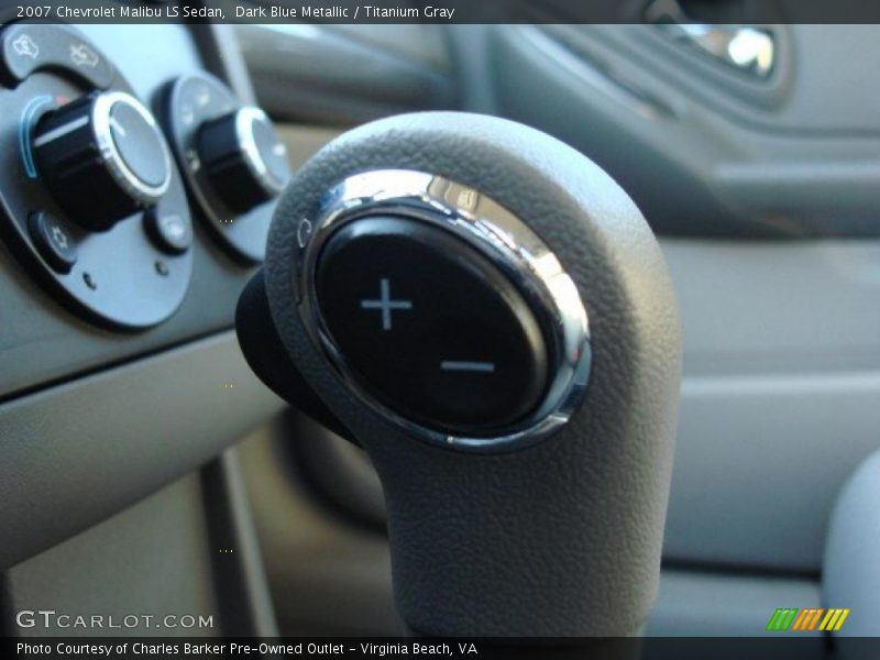  2007 Malibu LS Sedan 4 Speed Automatic Shifter