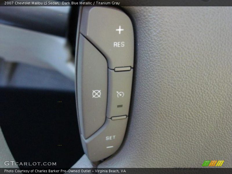 Controls of 2007 Malibu LS Sedan